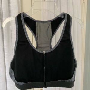 BCG Zip Front Sports Bra